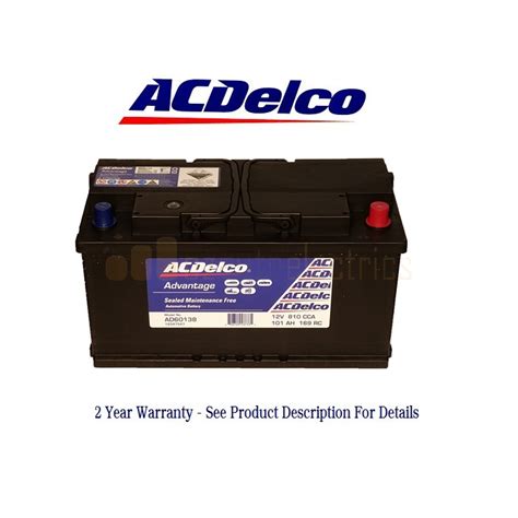 Acdelco Advantage Battery Bci Group Size 48 680 Cca 48s 55 Off