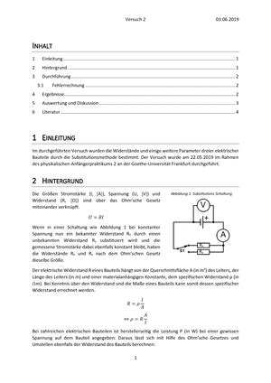 So Se Physik Ap V Ap Versuch Physikpraktikum Versuch