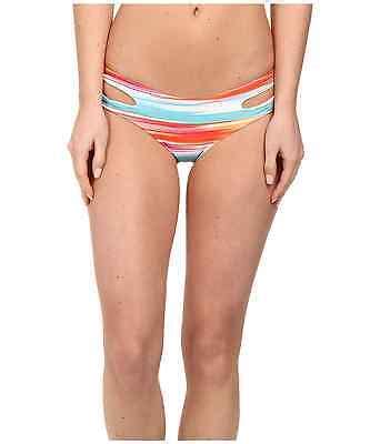 L SPACE POSITANO ESTELLA REVERSIBLE BIKINI SWIM BOTTOMS MULTI MEDIUM