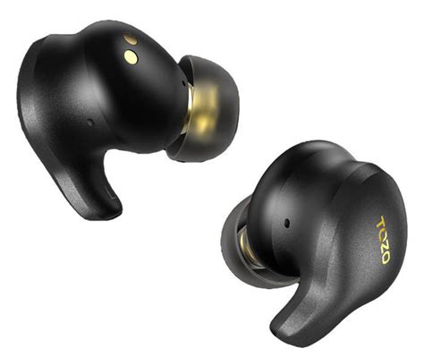 True Wireless Sluch Tka Tozo Golden X Black