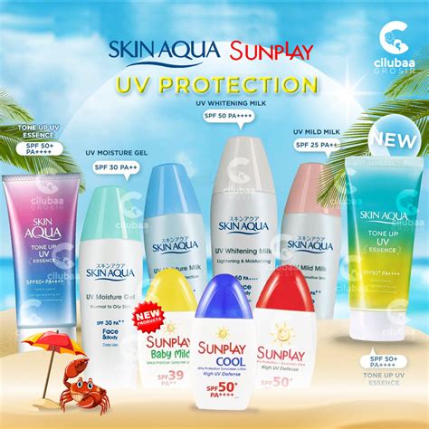 Jual SKIN AQUA Sunscreen Series 40gr Moisture Milk Moisture Gel