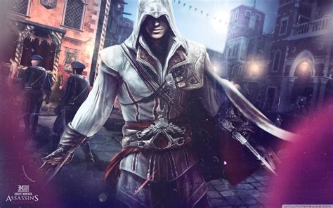 Assassins Creed 2 Artwork 1366x768 Download Hd Wallpaper Wallpapertip