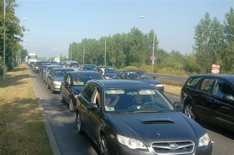 Olbrzymie korki na trasie S7 Wiadomości Region Radom24 pl