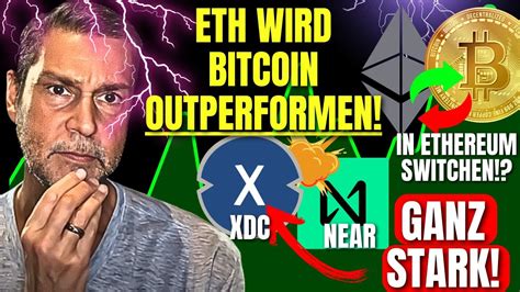 ETHEREUM WIRD BITCOIN BALD OUTPERFORMEN Bitcoin VERKAUFSDRUCK NEAR