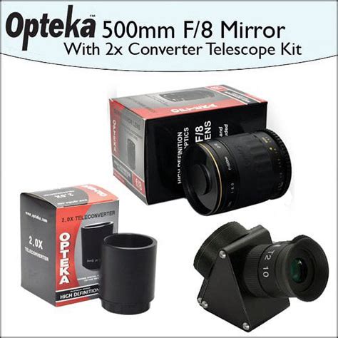 Opteka 500mm F 8 Hd Telephoto Mirror Lens Lens Converter To Telescope