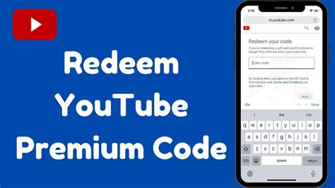 How To Redeem Youtube Premium Code Youtube Premium Code Redeem