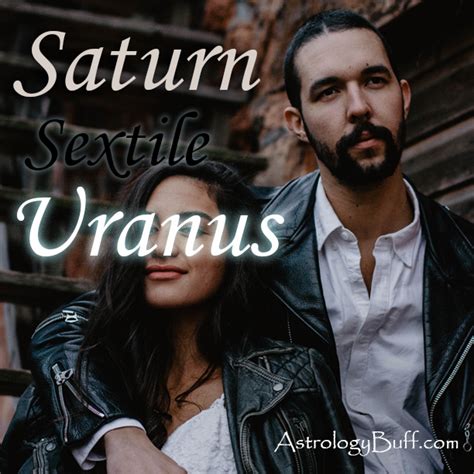 Composite Saturn Sextile Uranus Through Different Signs