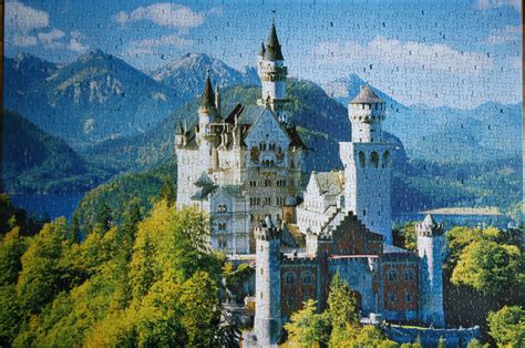 Puzzle Neuschwanstein Castle Fingering Zen