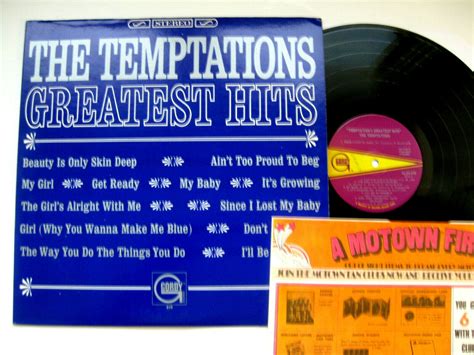 The Temptations Greatest Hits Ex Nm Vinyl Lp