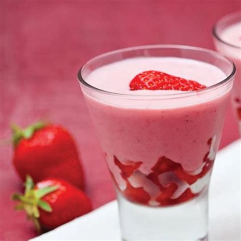 Mousse De Morango Com Creme Mommys Tips