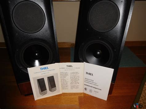 Thiel Cs36 Floor Standing Loudspeakers Original Owner Manual