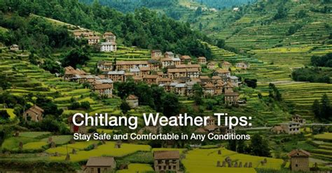 chitlang weather tips  seasons   kathmandu nepal