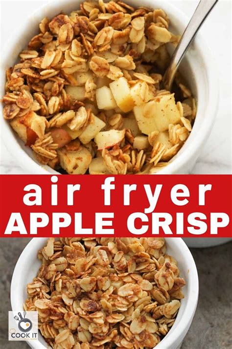 Delicious And Healthy Air Fryer Apple Crisps