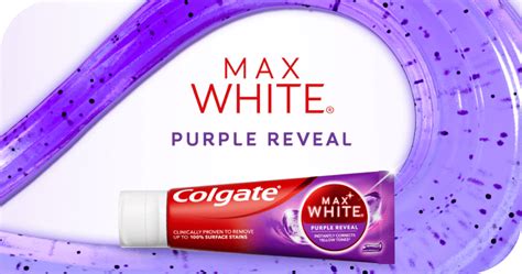 Colgate Max White Purple Reveal Toothpaste