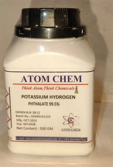 Potassium Hydrogen Phthalate Latest Price Manufacturers