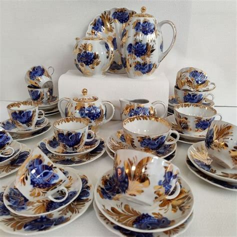 Nina Slavina Lomonosov Imperial Porcelain Factory Coffee And