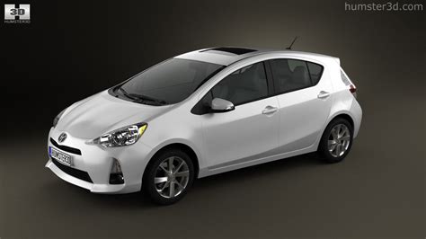 View Of Toyota Prius C Aqua D Model Dmodels Store