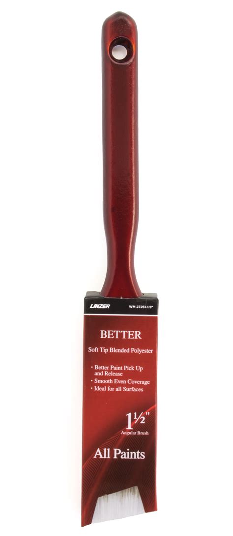 Linzer BETTER 1 5 In Blended Polyester Angle Sash Paint Brush