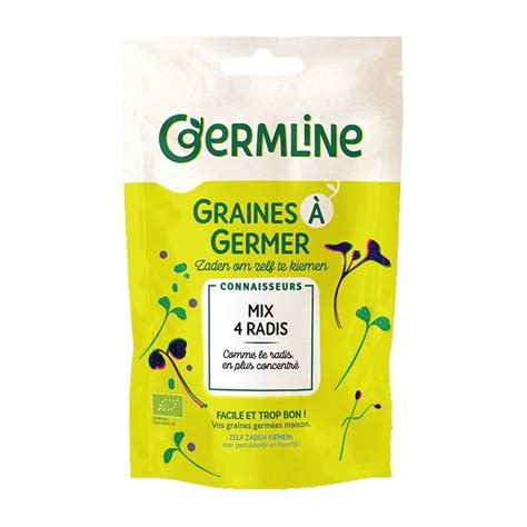 Graines Germer Mix Radis Bio G