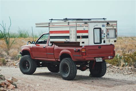 Featured Vehicle: Overland Nomad's Toyota Pickup Camper Toyota Pickup 4x4, Toyota Trucks ...