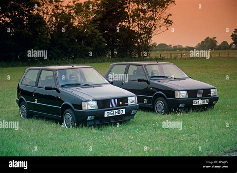 Fiat Uno Turbo ie. Turbo built 1985 to 1989. (Uno 1983 to 1989 Stock Photo - Alamy