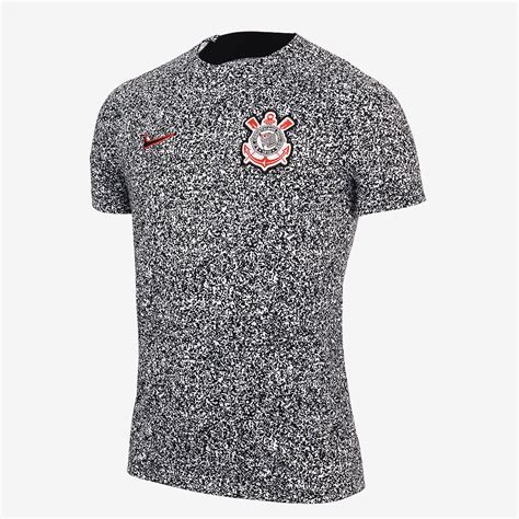 Camiseta Nike Corinthians Pré Jogo 2024 Academy Pro Masculina Nike