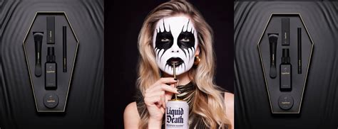Liquid Death Se Lance Dans Le Maquillage Avec Elf La Réclame