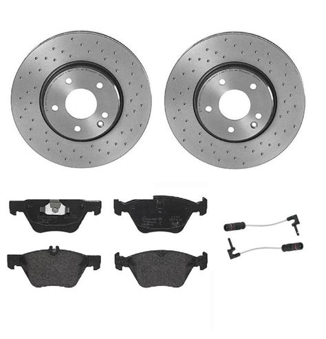 Brembo Brake Pads And Rotors Kit Front 300mm Xtra Low Met