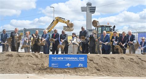 Groundbreaking Of New Terminal One A Major Step Forward For Port