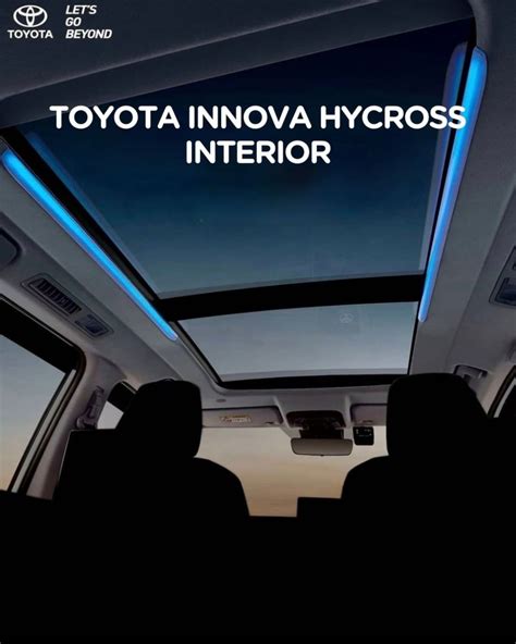 Upcoming Toyota Innova Hycross Interior : r/ToyotaHighlander