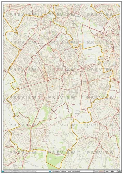 Sutton Postcode Maps for the SM Postcode Area | Map Logic