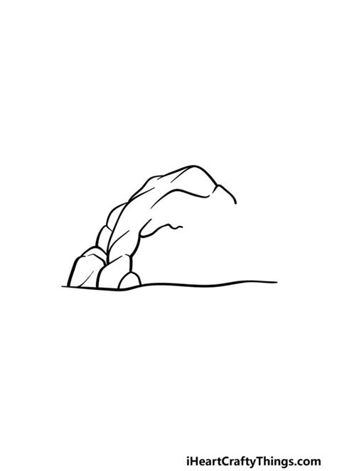 Cave Drawing How To Draw A Cave Step By Step