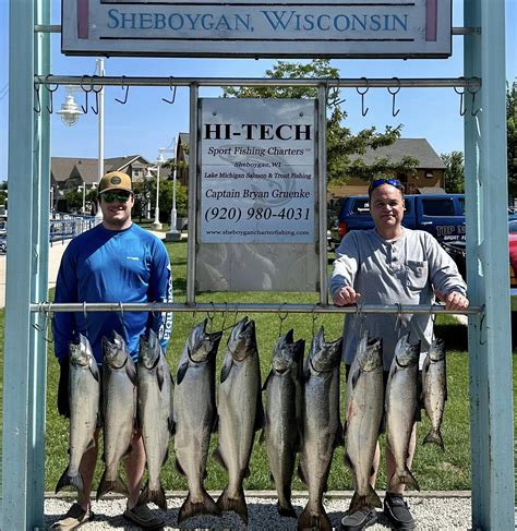 Hi Tech Best Lake Michigan Salmon And Trout Fishing