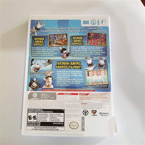 Raving Rabbids Party Collection Nintendo Wii 8888176527 EBay