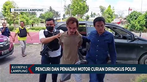 Pencuri Dan Penadah Motor Curian Diringkus Polisi Video Dailymotion