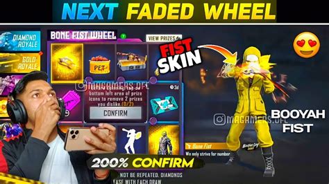 Next Faded Wheel In Free Fire Free Fire Next Faded Wheel Upcoming