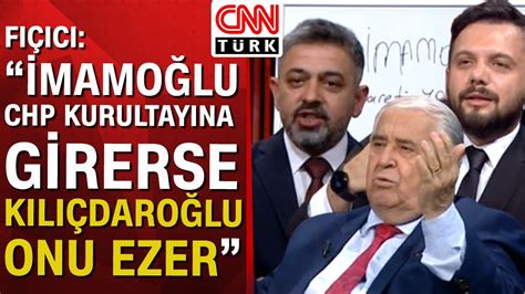 Serkan Fıçıcı İmamoğlu nun şu şartlarda CHP genel başkanı olma