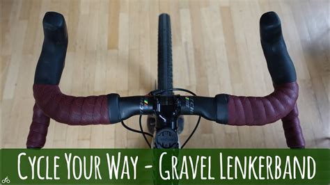 Gravel Lenkerband Ergon BT Gravel YouTube