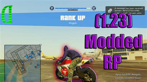 GTA 5 Online Modded Rank Working On 1 23 1 24 Open Services Read