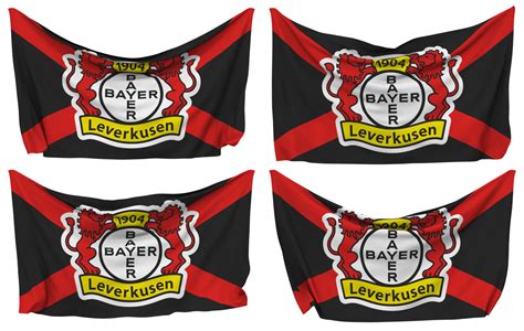 Bayer Leverkusen Bayer Leverkusen Pinned Flag From Corners