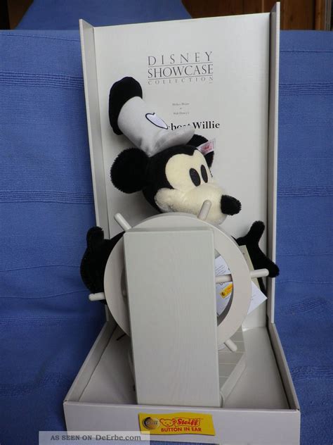 Steiff Mickey Mouse Als Walt Disney S Steamboat Willie Nr 651472 Neuwertig