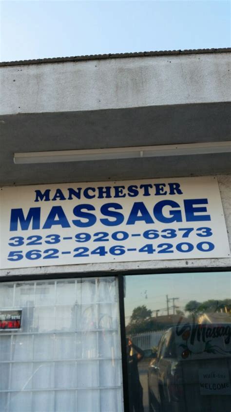 Manchester Massage Massage Therapy 1961 W Manchester Ave Manchester Square Los Angeles Ca