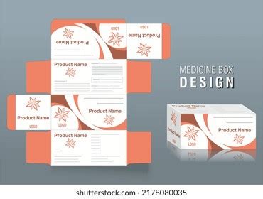 Medicine Box Design Pharma Design Stock Illustration 2179229771