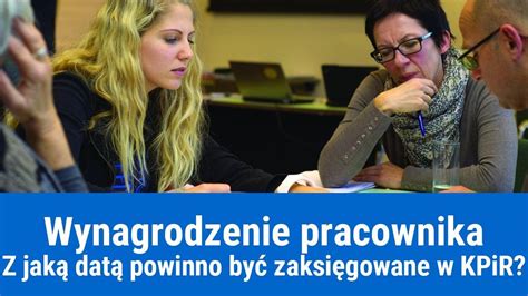 Z jaką datą zaksięgować wynagrodzenie pracownika w KPiR