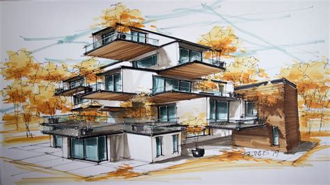 Architectural Sketches Of Houses