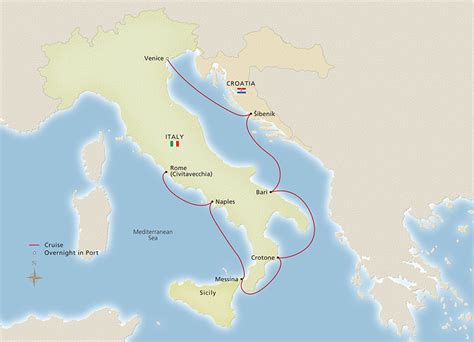 Italian Sojourn - Rome to Venice - Cruise Overview