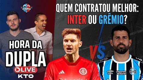 🔵🔴 A Hora Da Dupla Kto Mano A Mano Das Negociações De Grêmio E Inter