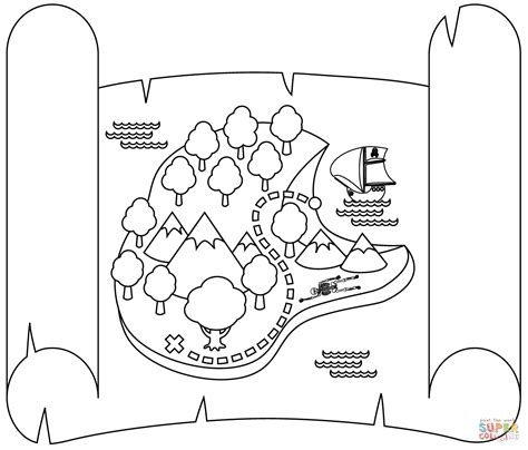 Antico Frangia Abitare Disegni Mappa Del Tesoro Da Stampare Innovazione