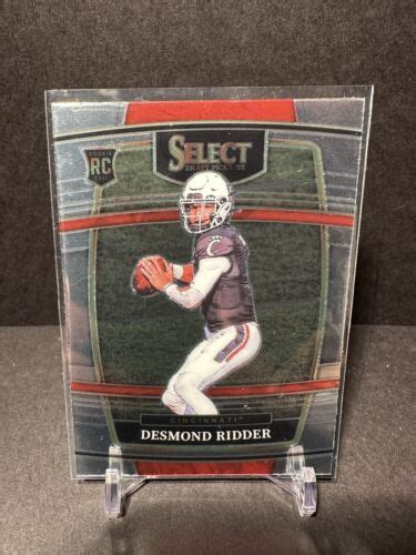 Desmond Ridder Panini Select Draft Picks Hobby Concourse Level Rc