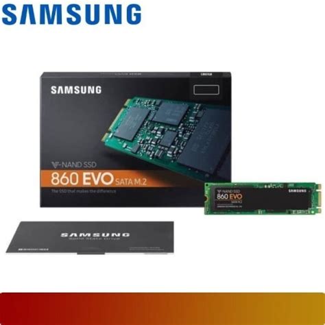 Samsung SSD M 2 860 EVO 1TB 550 MB S Read 520 MB S Write MZ